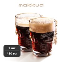 Набор кружек для пива Makkua Beerglass Skull Buddy