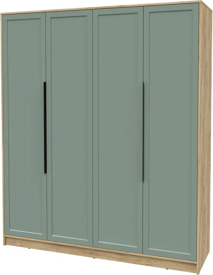 

Шкаф распашной Интерлиния Концепт Тренд КТ-Ш4 (дуб золотой/мята)