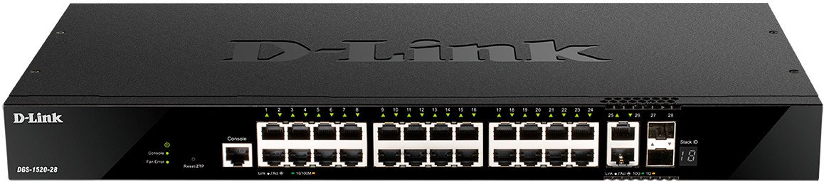 

Управляемый коммутатор 3-го уровня D-Link DGS-1520-28/A1A