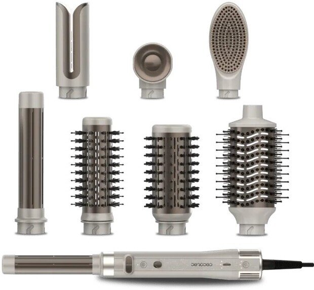 Мультистайлер Cecotec CeramicCare 8 в 1 AirGlam Gyro Champagne 112528