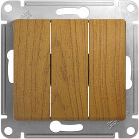 Выключатель Schneider Electric Glossa GSL000531 (дуб)