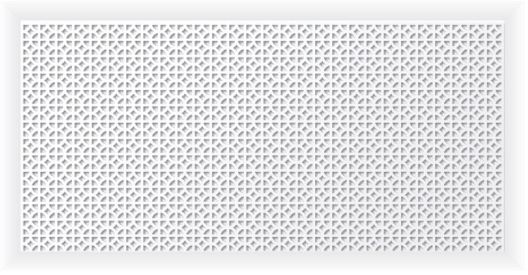 

Декоративный экран Stella Сусанна Белый (120x60)
