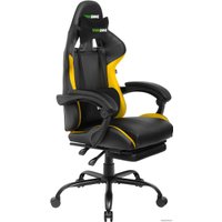 Игровое (геймерское) кресло VMMGame Throne OT-B31Y + силиконовые колеса Castors (золотисто-желтый)
