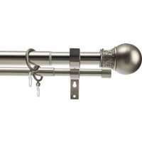 Карниз для штор Sundays Home Тиффани Раздвижной 25/28мм 2-х рядный (сатин, 2-3.6м)