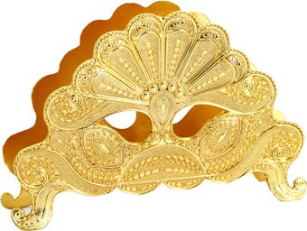 Салфетница Rosenberg RNA-135028-Gold