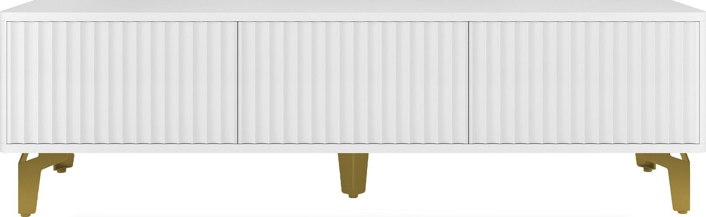 

Тумба Shtabe Royal 5031 эко (белый-золото)