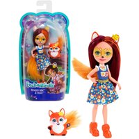 Кукла Mattel Энчантималс с любимой зверушкой 5195122