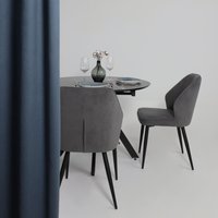 Стул Мамадома Michael (b28 Antracite Lux/черный)