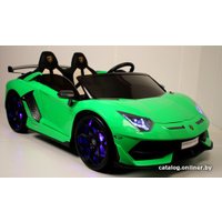 Электромобиль RiverToys Lamborghini Aventador SVJ A111MP (зеленый) в Гродно