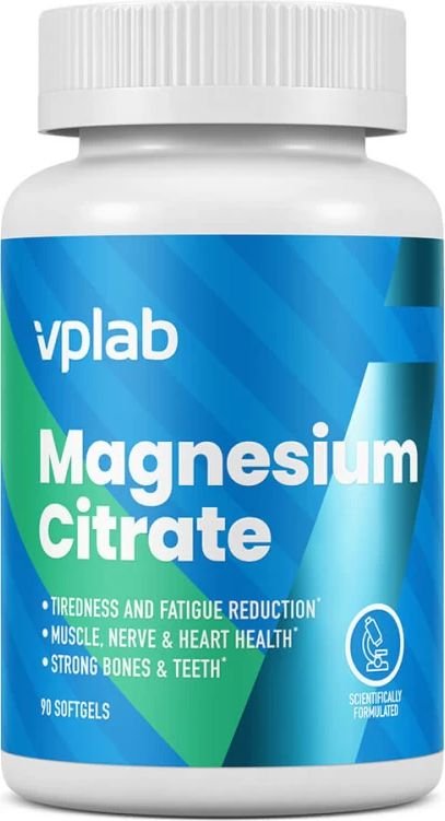 

Витамины, минералы Vplab Magnesium Citrate (90 капсул)