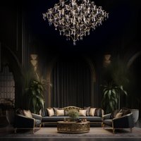 Подвесная люстра LOFT IT Mira 10259/1200 (Gold Asfour)