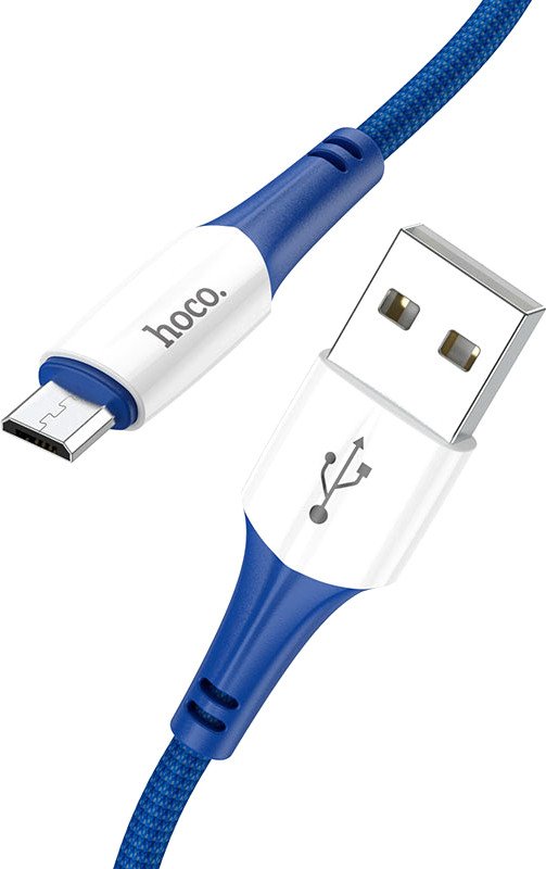 

Кабель Hoco X70 USB Type-A - microUSB (1 м, синий)