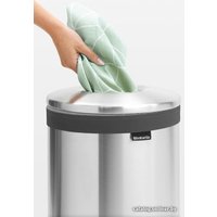 Бак Brabantia 105128 (стальной матовый, крышка металлическая)