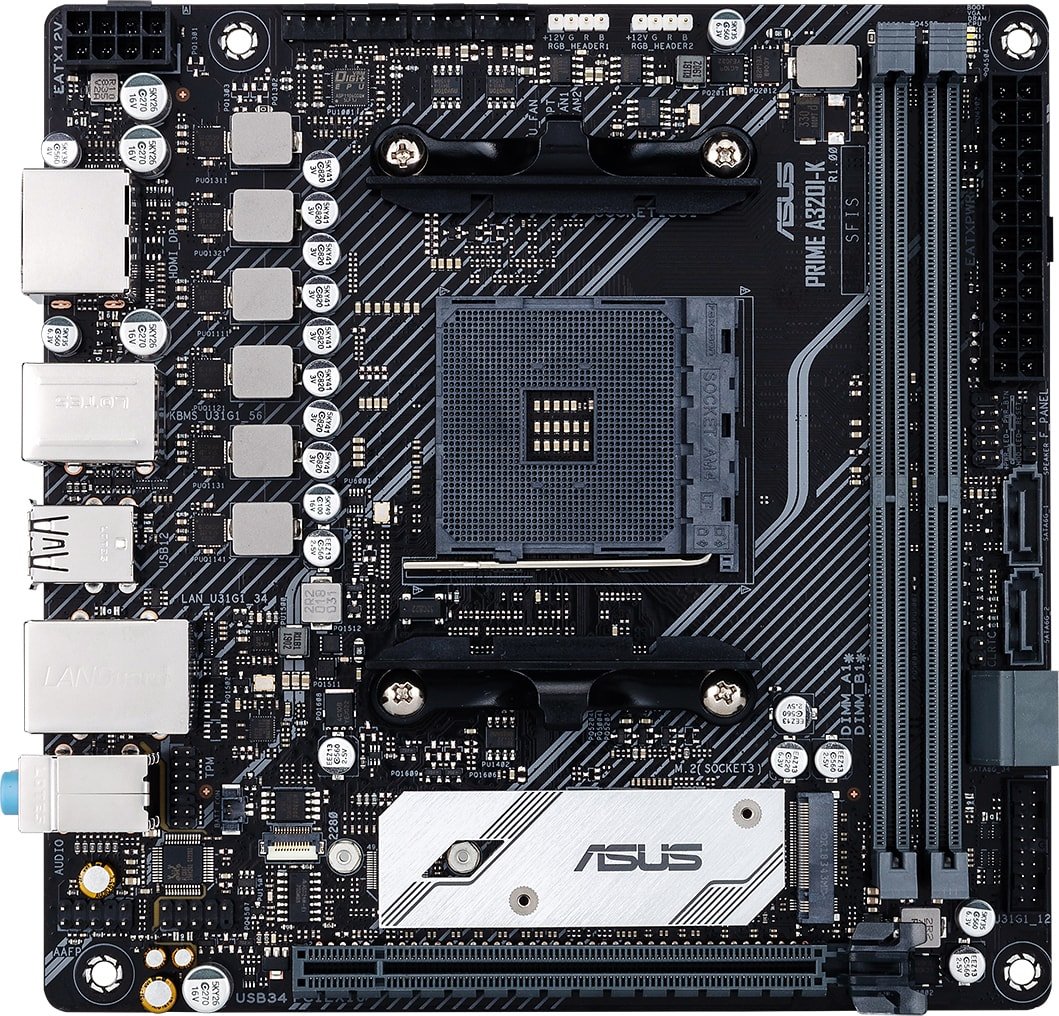 

Материнская плата ASUS Prime A320I-K/CSM