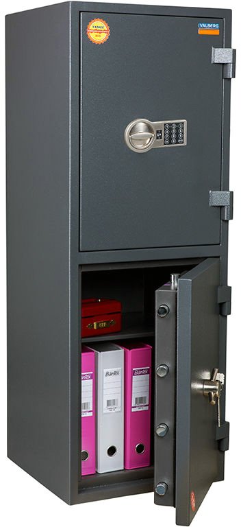 

Офисный сейф Valberg Гранит 120/2 T EL+KL