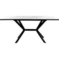 Кухонный стол ВВР Миллер (Лавант/черный №7, пластик бабочка 120-160/80)