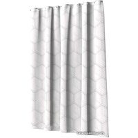 Шторка-занавеска для ванны Fora Delicate White FOR-PH-DLW