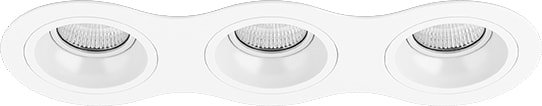 

Точечный светильник Lightstar Domino D636060606