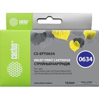 Картридж CACTUS CS-EPT0634 (аналог Epson C13T06344A10)