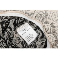 Чехол для дивана Mio Tesoro С оттоманкой ПО-3 жаккард Люкс 10096/1447 (ваниль, левый)