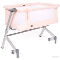 Приставная детская кроватка Nuovita Accanto Dalia (розовый/серебристый)