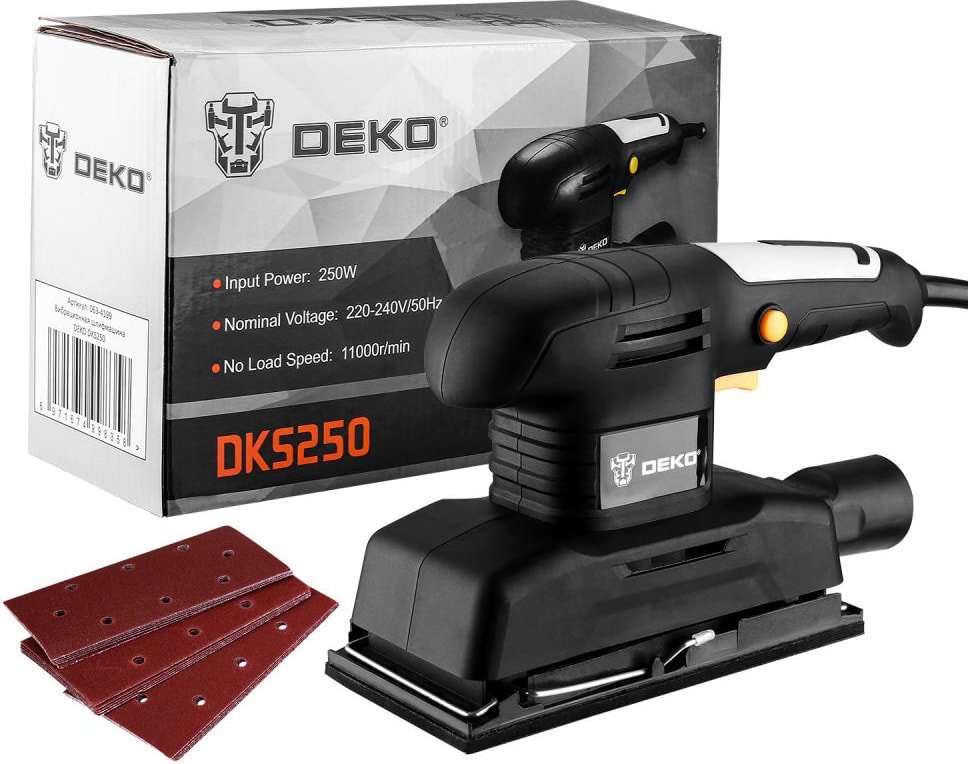 

Виброшлифмашина Deko DKS250