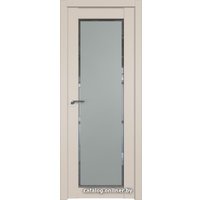 Межкомнатная дверь ProfilDoors 2.19U L 70x200 (санд, стекло square матовое)