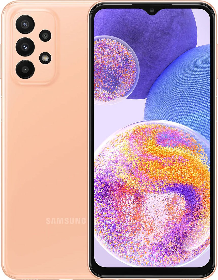 

Смартфон Samsung Galaxy A23 SM-A235F/DSN 4GB/128GB (персиковый)