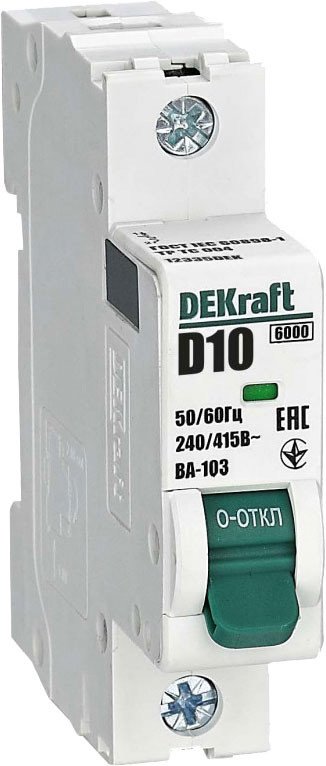 

Выключатель автоматический Schneider Electric DEKraft 12335DEK