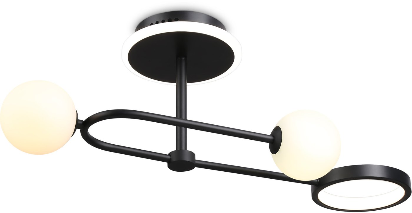 

Люстра средней высоты Ambrella light Comfort FL66223/3 BK (черный)