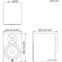Монитор ближнего поля Yamaha HS8 (белый)