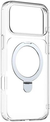Чехол для телефона Baseus HoopRing Magnetic Phone Case with Stand для iPhone 17 Pro (прозрачный)