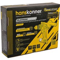 Ударная дрель-шуруповерт Hanskonner HCD18165BL (без АКБ)