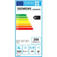 Встраиваемая посудомоечная машина Siemens SN636X03ME