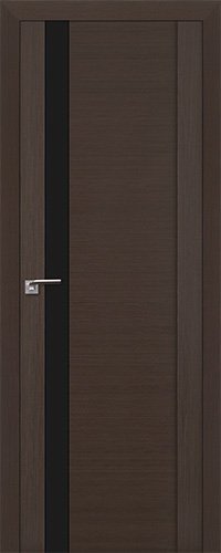 Межкомнатная дверь ProfilDoors 62X 60x200 (венге мелинга/черный лак)