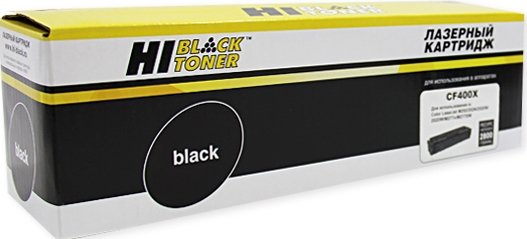 

Картридж Hi-Black HB-CF400X (аналог HP CF400X)