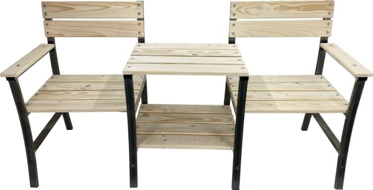 Обеденная группа Мастер Феррум МФ-7 Дуэт неокрашенный