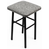 Табурет ВВР Классик (серый/черный, рогожка)