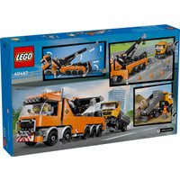 Конструктор LEGO City 60467 Тяжелый эвакуатор с краном