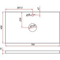 ЗОВ Тумба под умывальник M80LW0LWS-LDSPW (белый)