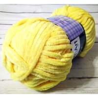 Пряжа для вязания Yarnart Dolce 100% микрополиэстер 761 100 г (120 м, лимон)