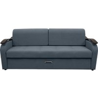 Диван Сириус Лидер-2 НПБ 215x110 (Eva 10 велюр серый)