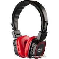 Наушники Ritmix RH-480BTH (черный/красный)