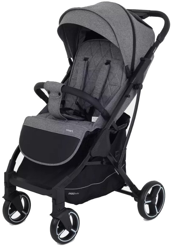 

Коляска прогулочная «книга» Rant MOWbaby Smart 2023 MB101 (grey)