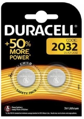 

Батарейка DURACELL Lithium DL2032 2BP