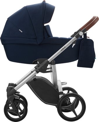 Универсальная коляска BEBETTO Luca (2 в 1, 02, серая рама)
