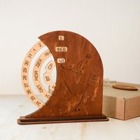 Вечный календарь Творческая мастерская "Пуговка" Анастасии Минич Аист У