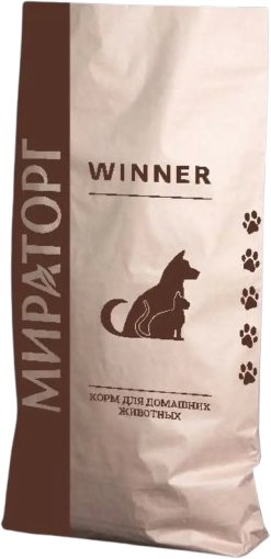 

Сухой корм для собак Мираторг Winner для взрослых средних и крупных пород с курицей 15 кг