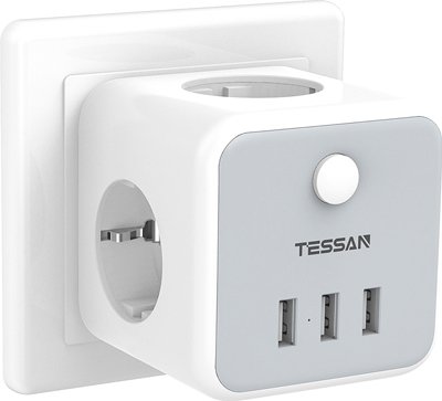 

Сетевой фильтр Tessan TS-301-DE (серый)