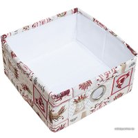 Коробка для хранения Loon Прованс средняя (бордовый)